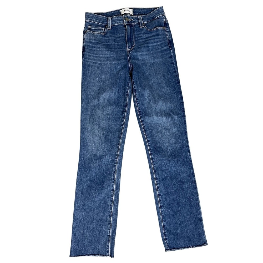 Paige Jeans Womens 26 Blue‎ Denim Hoxton Slim Stretch Ankle High Rise 5 Pockets